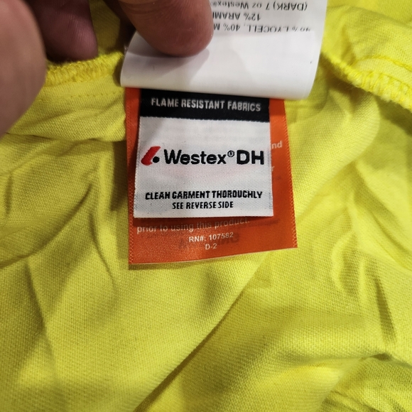 National Safety Apparel X-Large Hi-Vis Yellow And Black VIZABLE® FR Cotton/Nylon - Picture 11 of 16